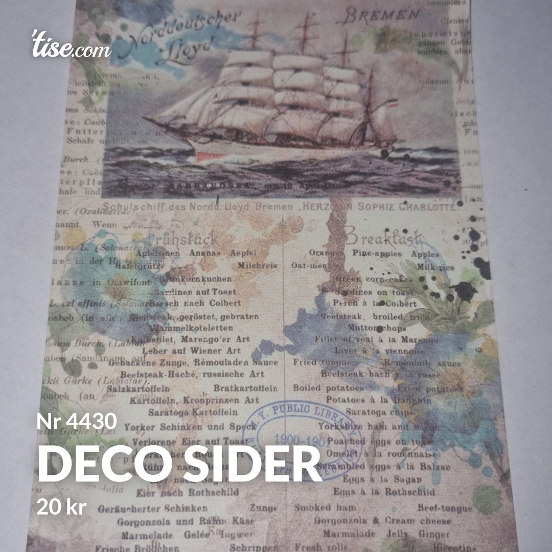 Deco Sider