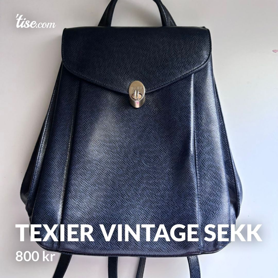 Texier vintage sekk