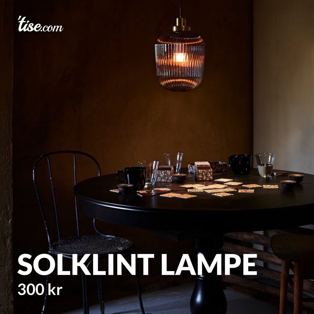 Solklint Lampe