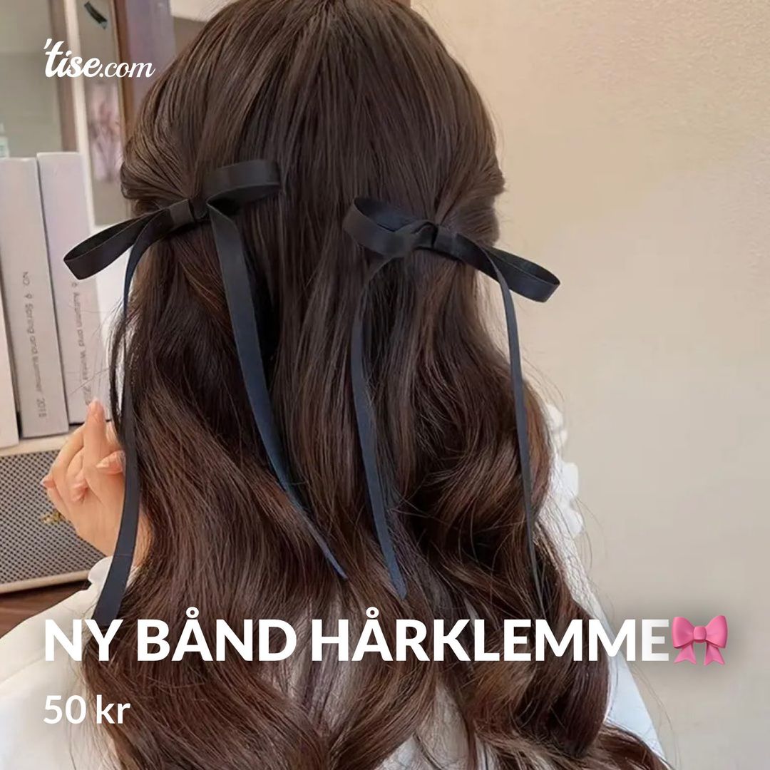 Ny bånd hårklemme🎀