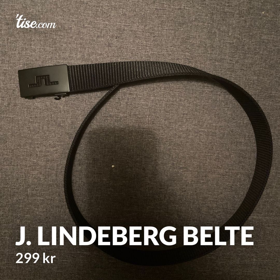 J. Lindeberg belte