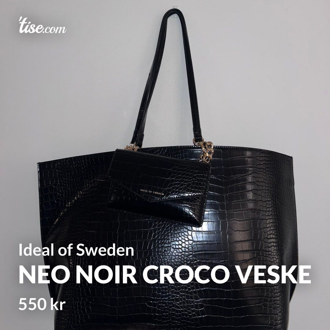 Neo Noir Croco veske