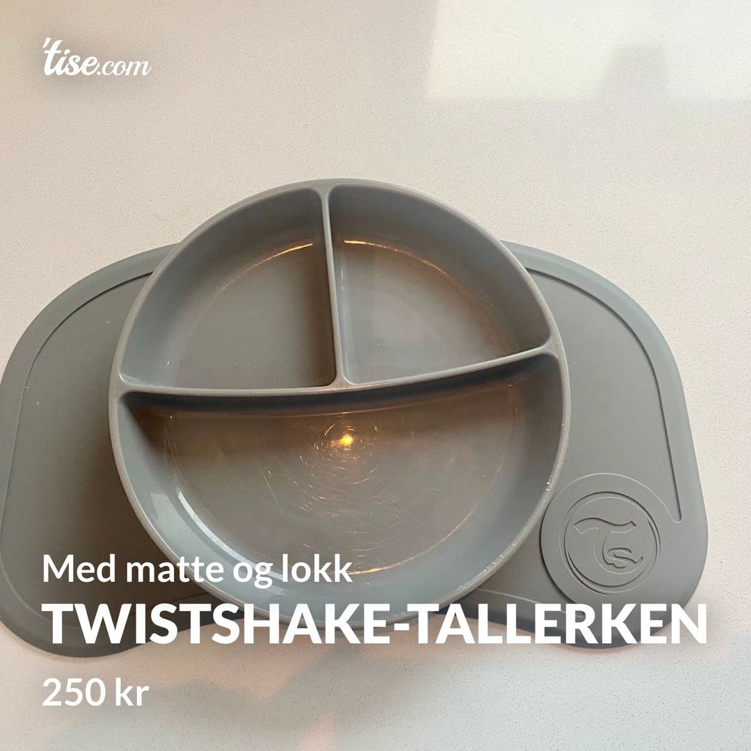 Twistshake-tallerken