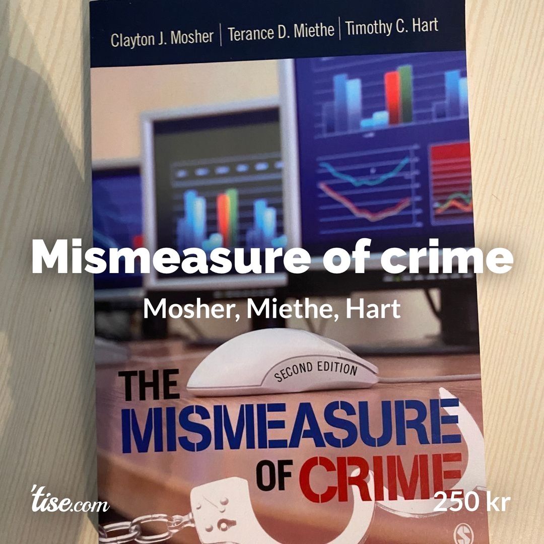 Mismeasure of crime