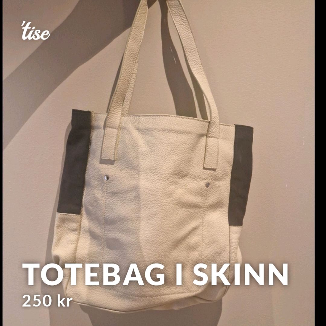 Totebag I Skinn