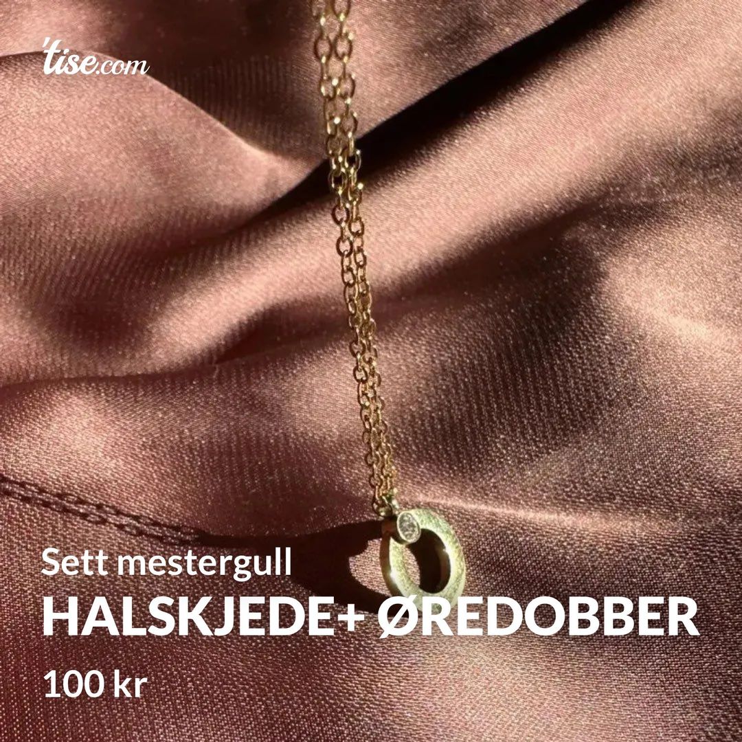 Halskjede+ øredobber