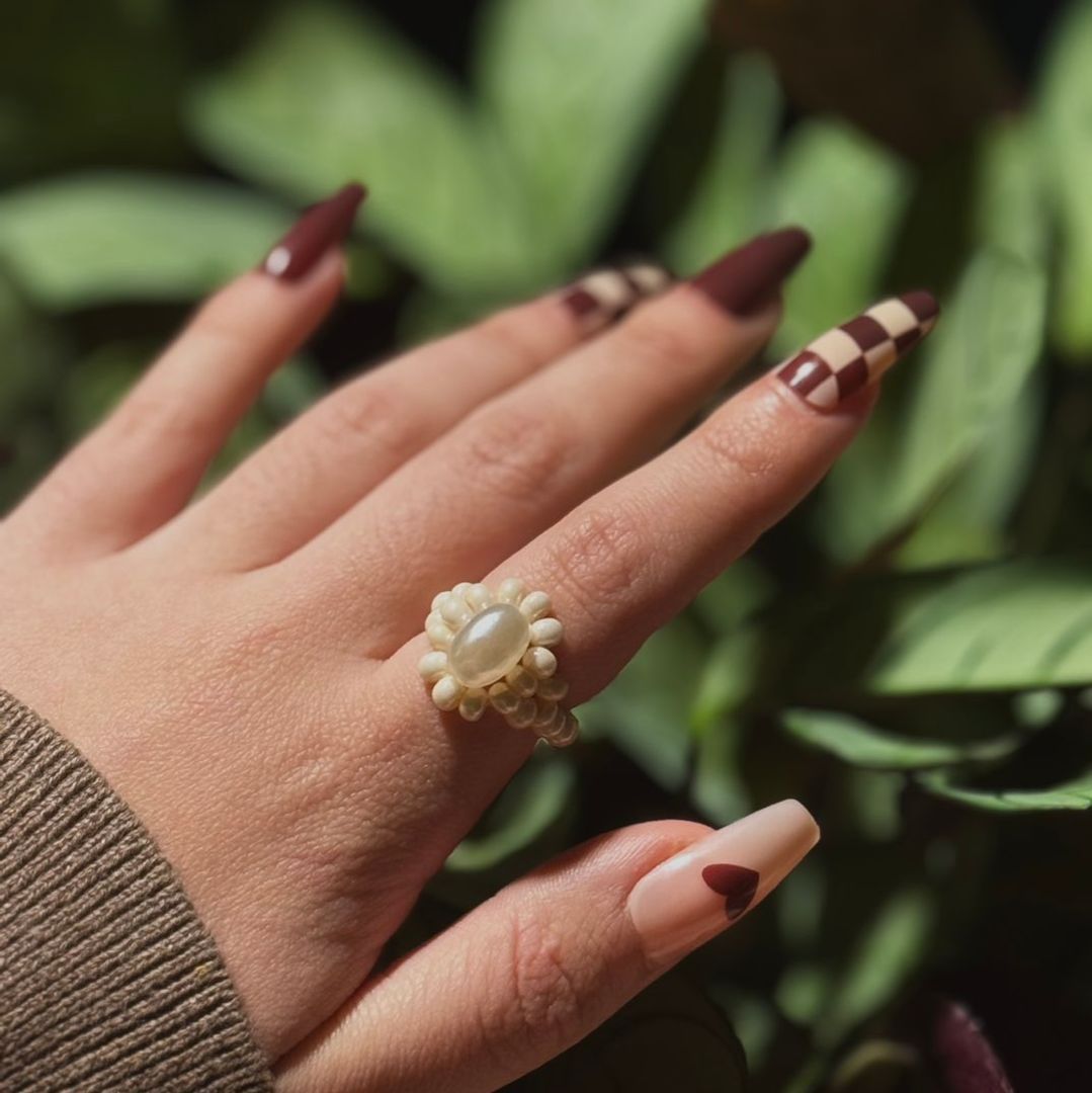 Perler ring🌼