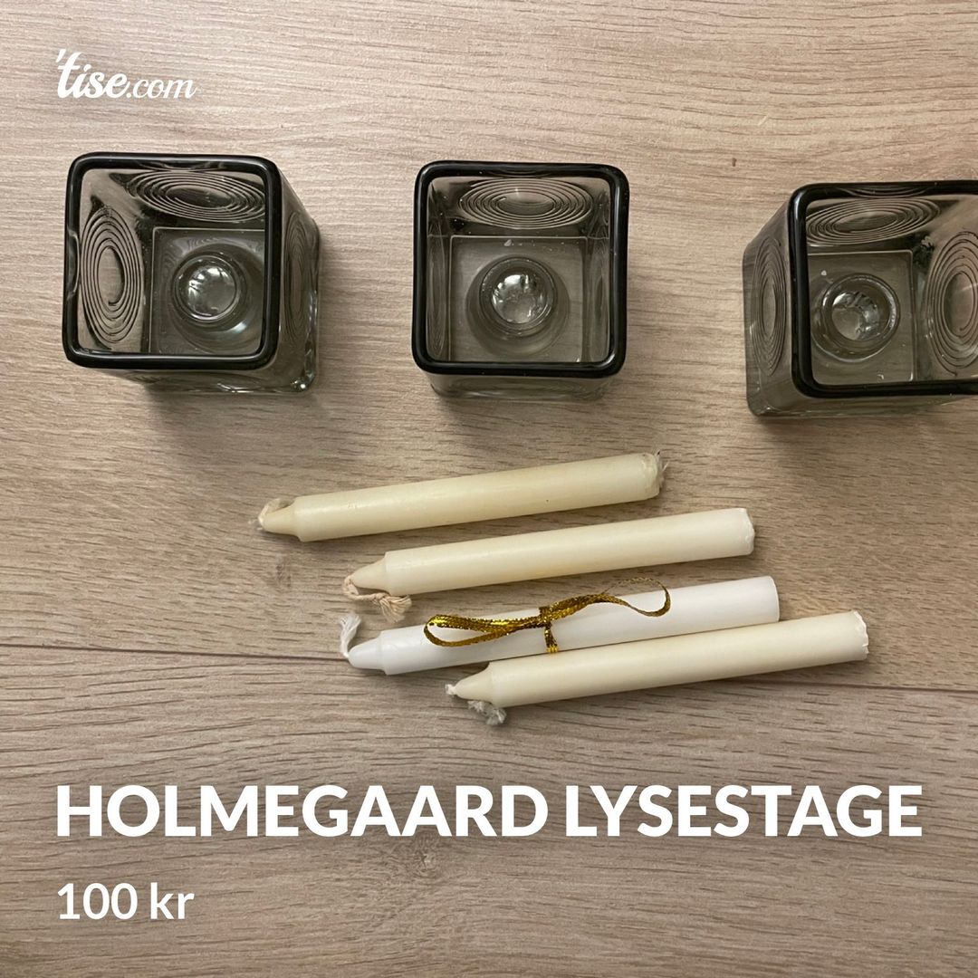 Holmegaard lysestage