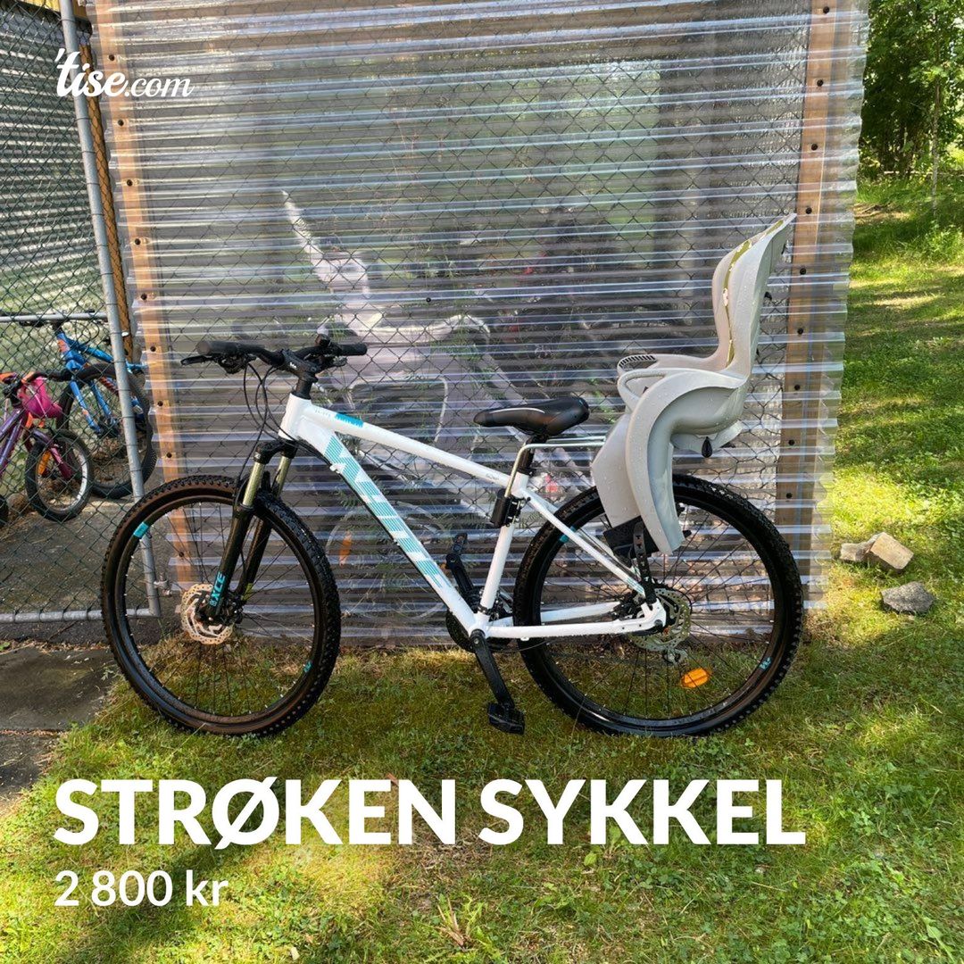 Strøken sykkel