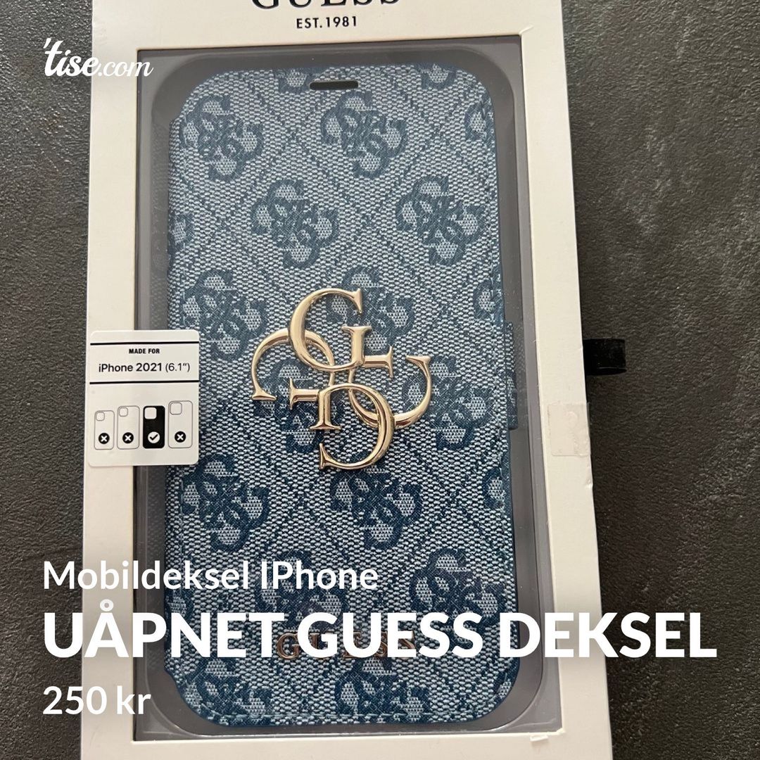 Uåpnet Guess Deksel