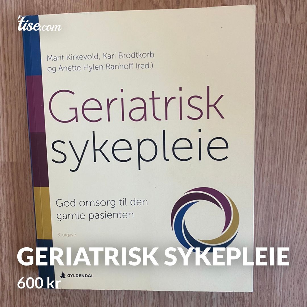 Geriatrisk sykepleie