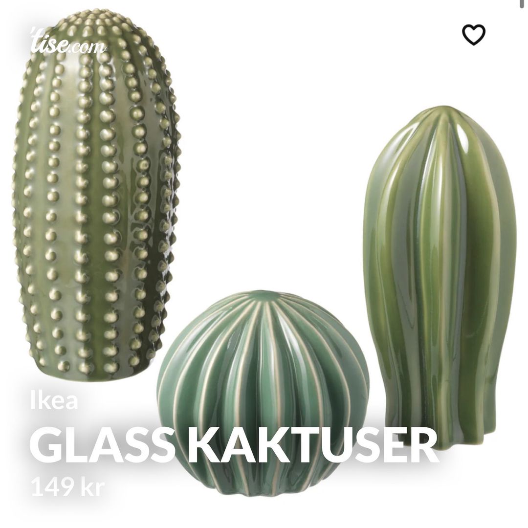 Glass kaktuser