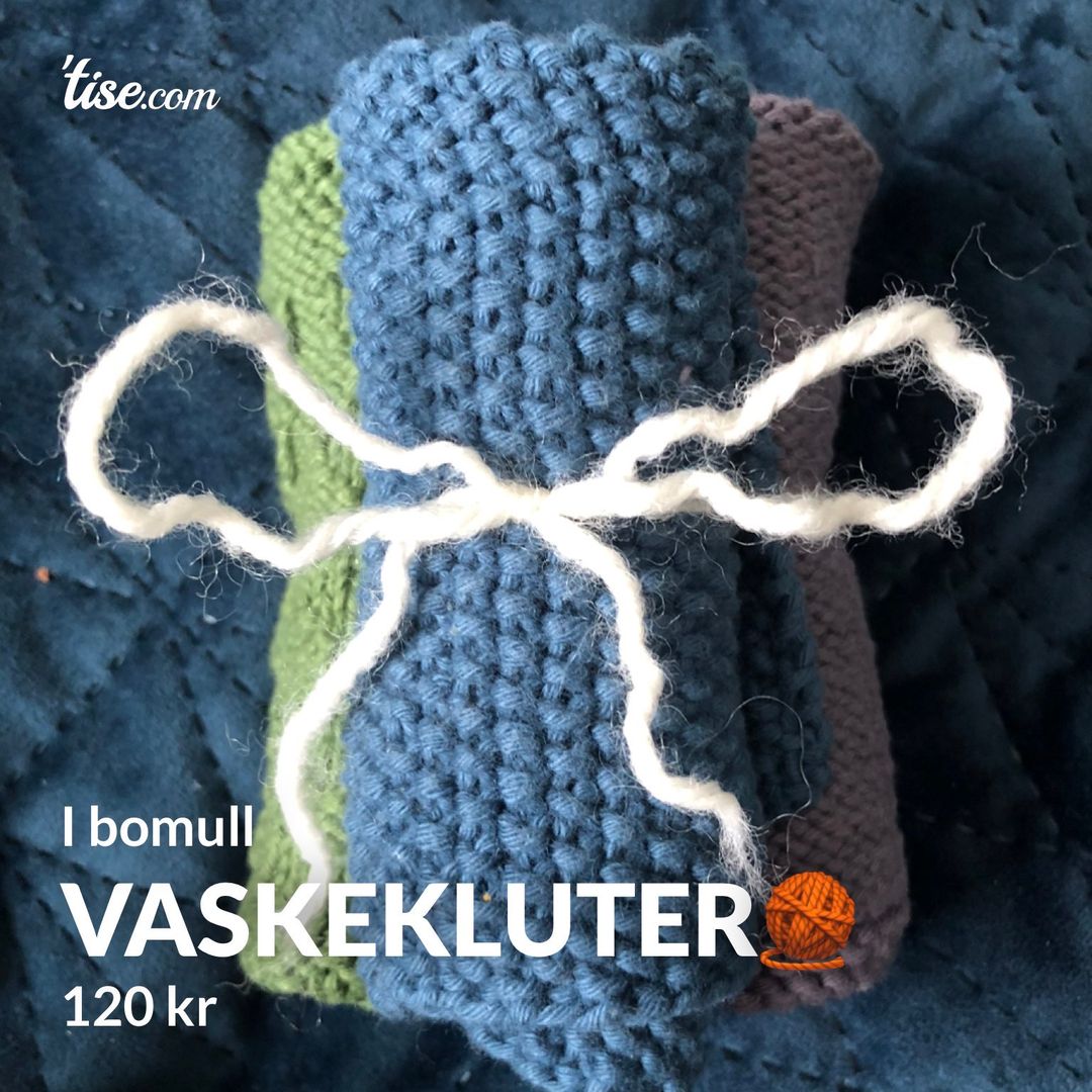 Vaskekluter🧶