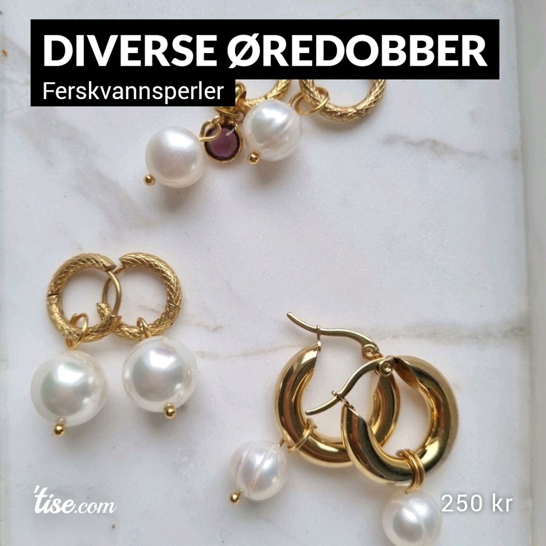 Diverse Øredobber