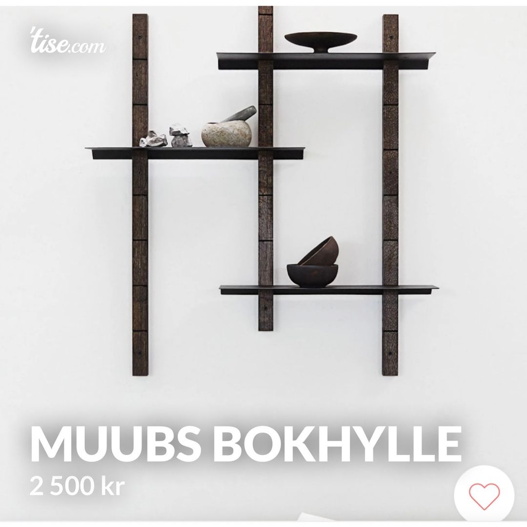 Muubs bokhylle