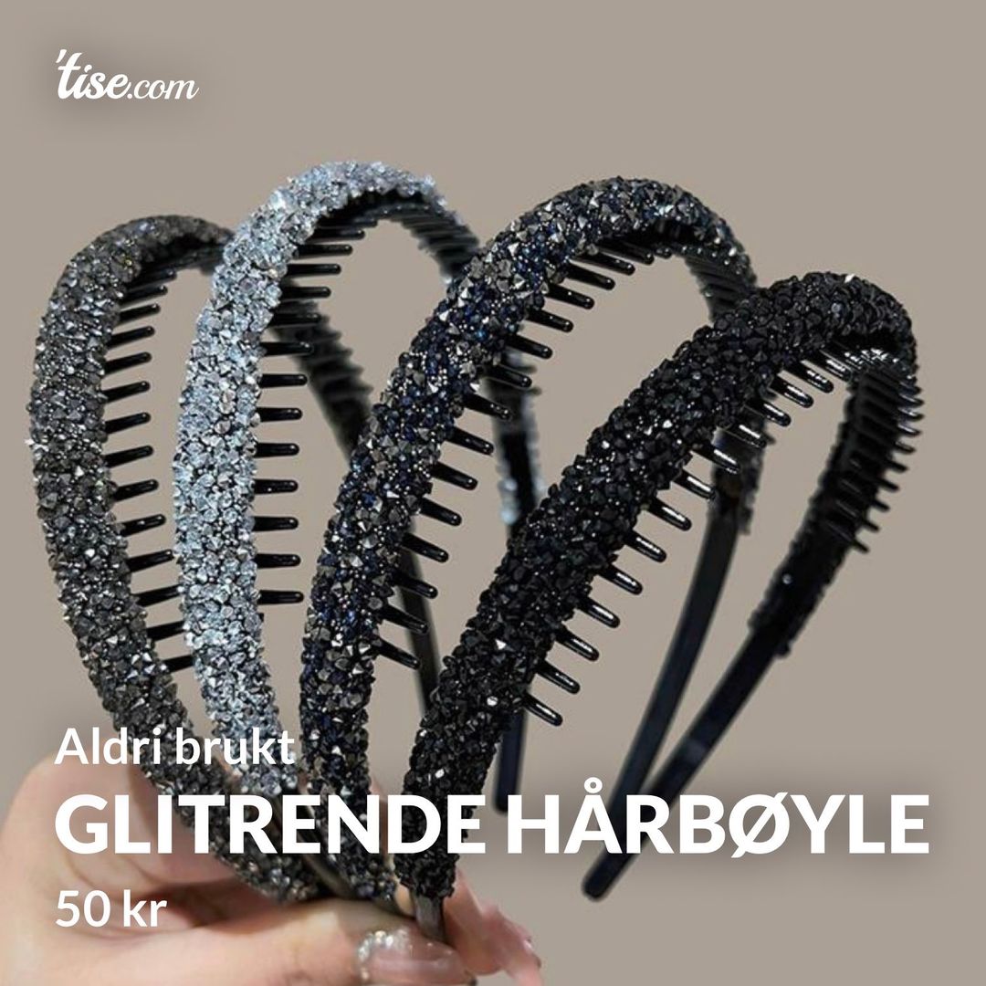 Glitrende hårbøyle