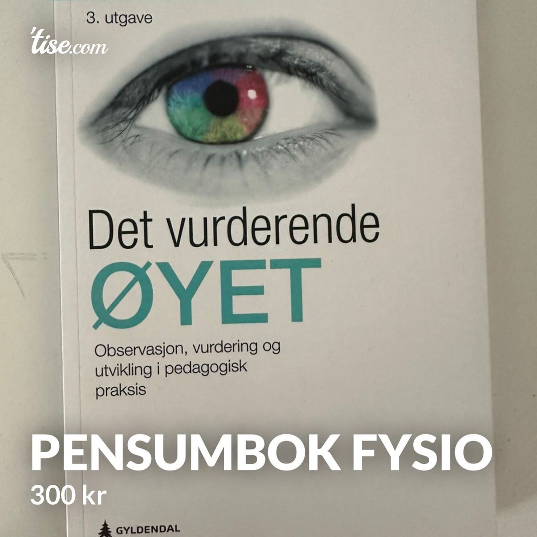 Pensumbok fysio