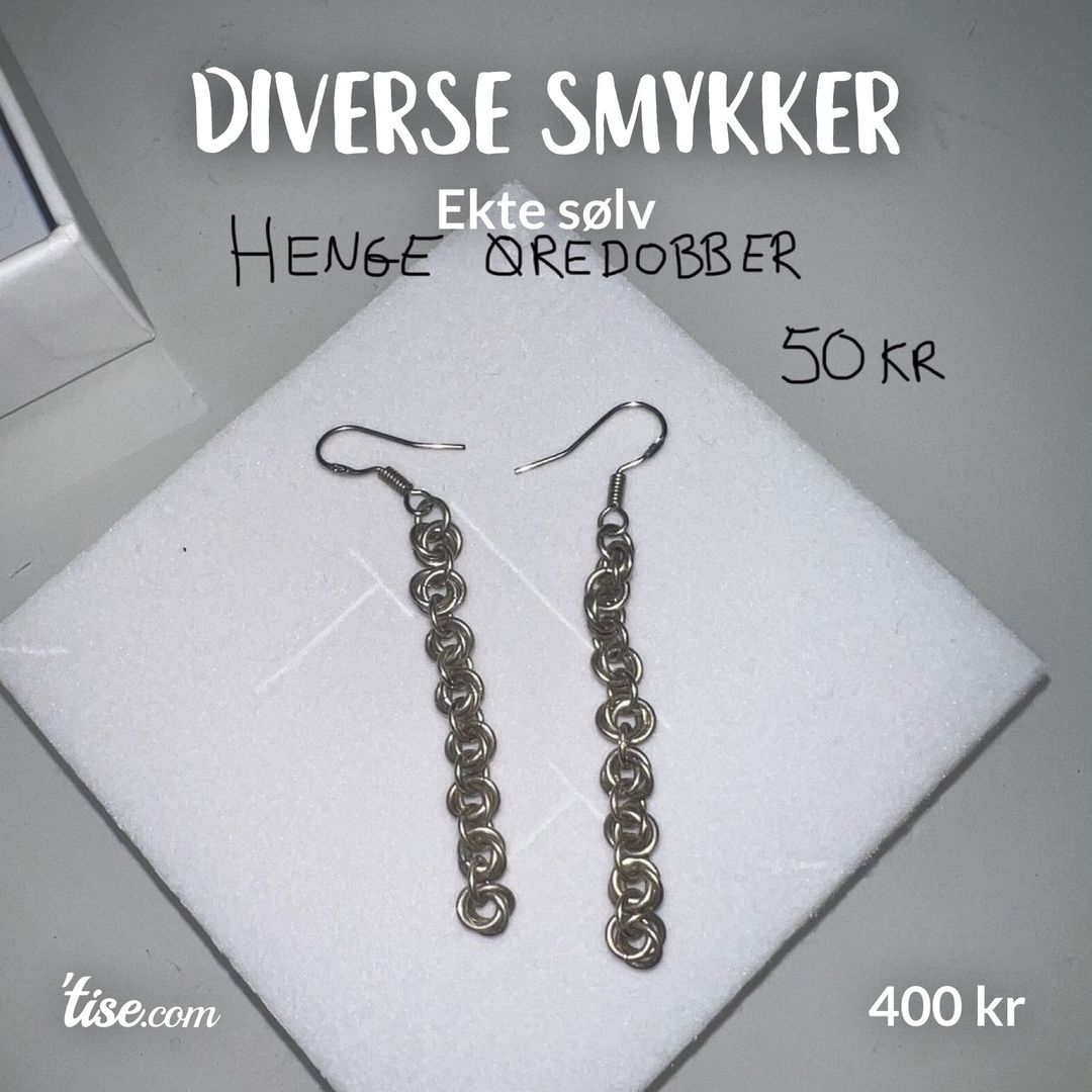 Diverse smykker