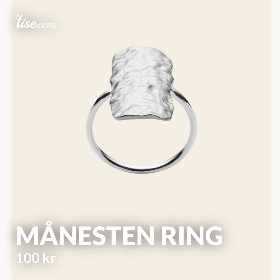 Månesten ring