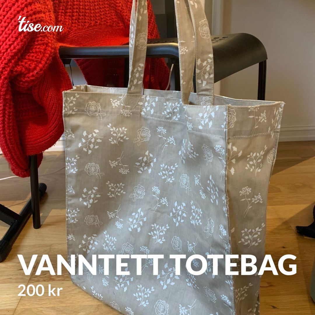 Vanntett totebag