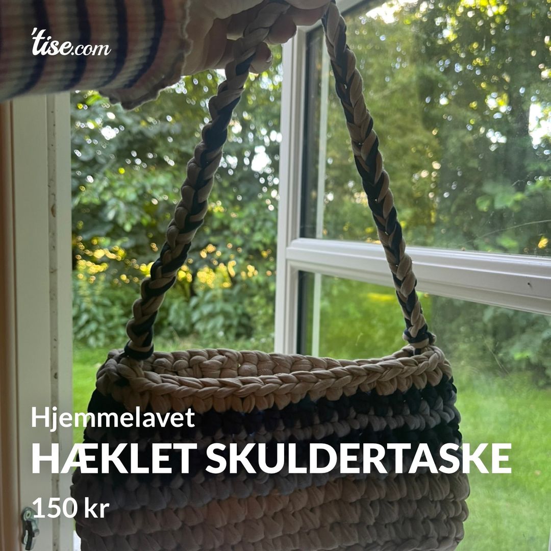 Hæklet skuldertaske