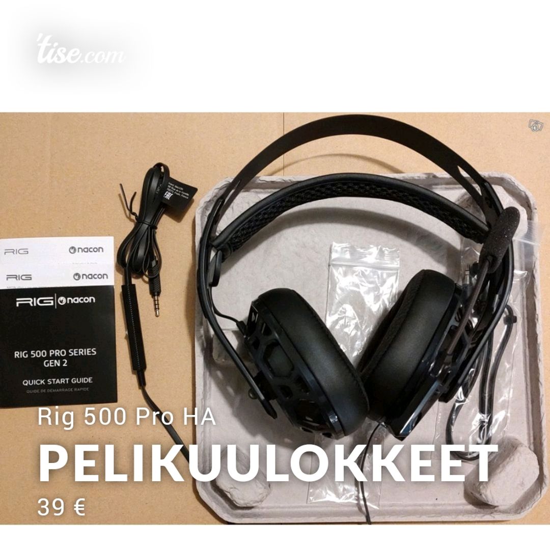 Pelikuulokkeet