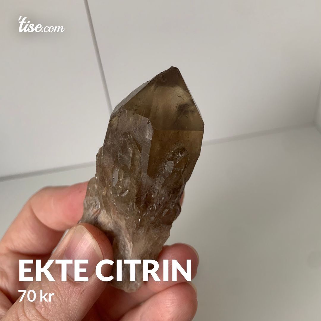 Ekte citrin