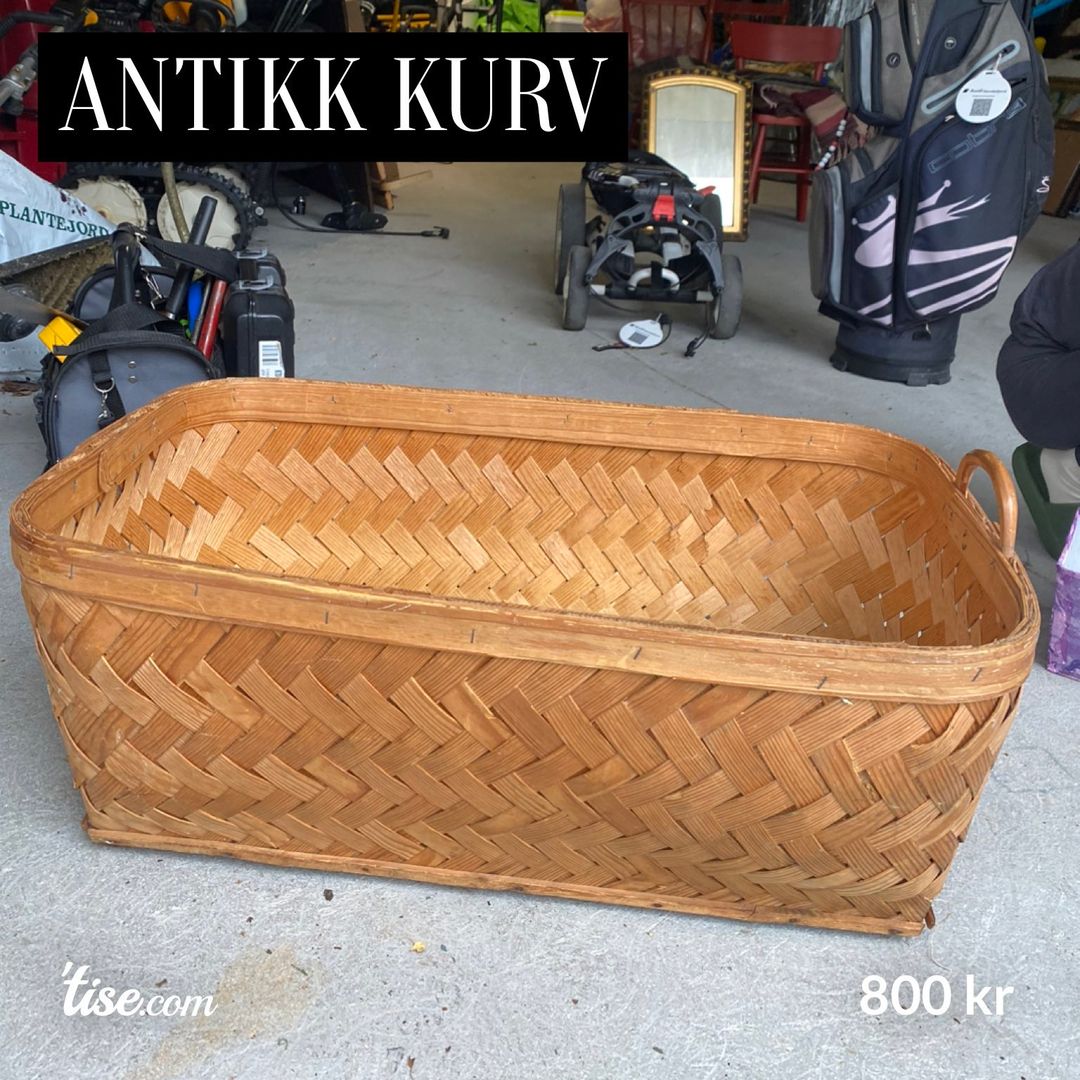 Antikk kurv