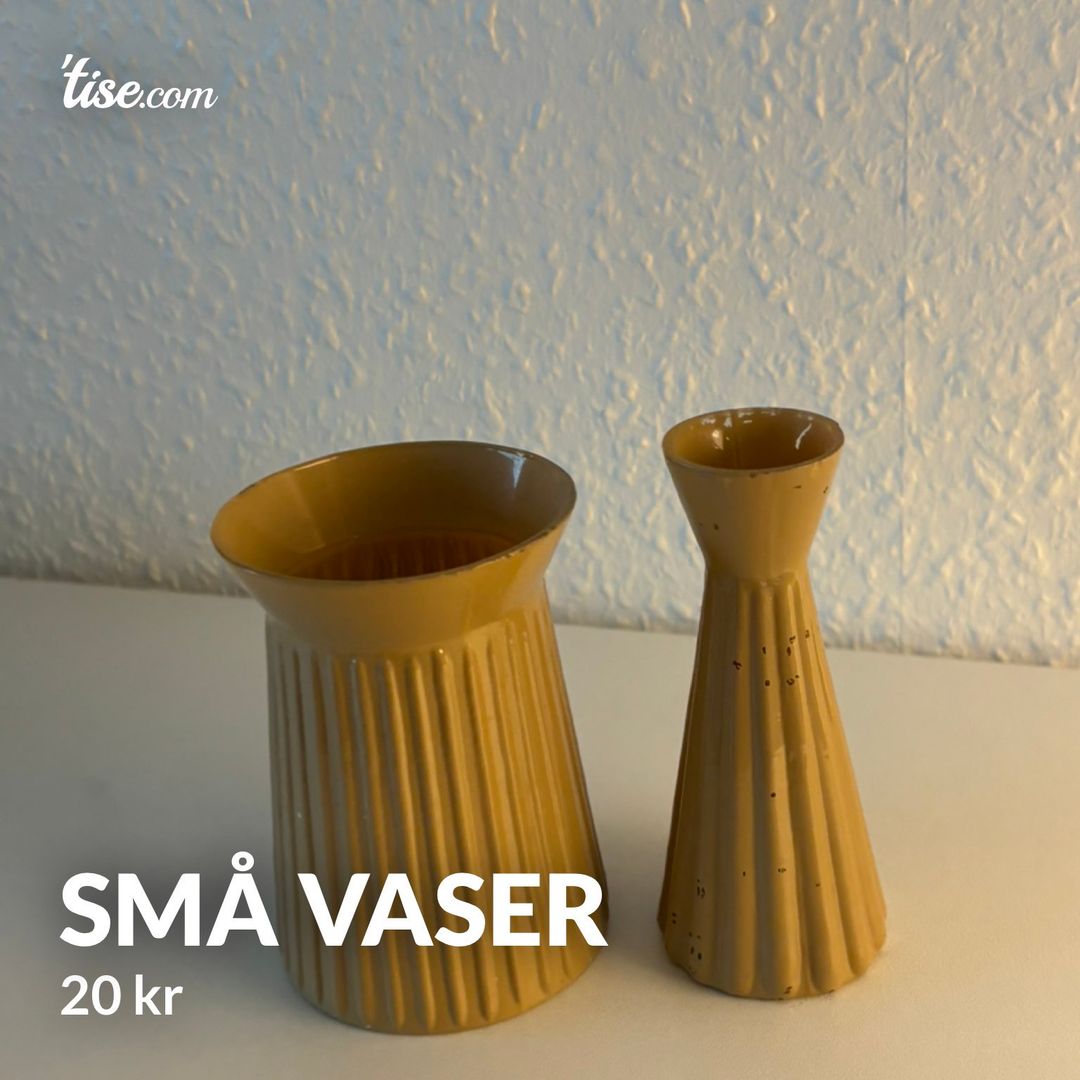 Små vaser