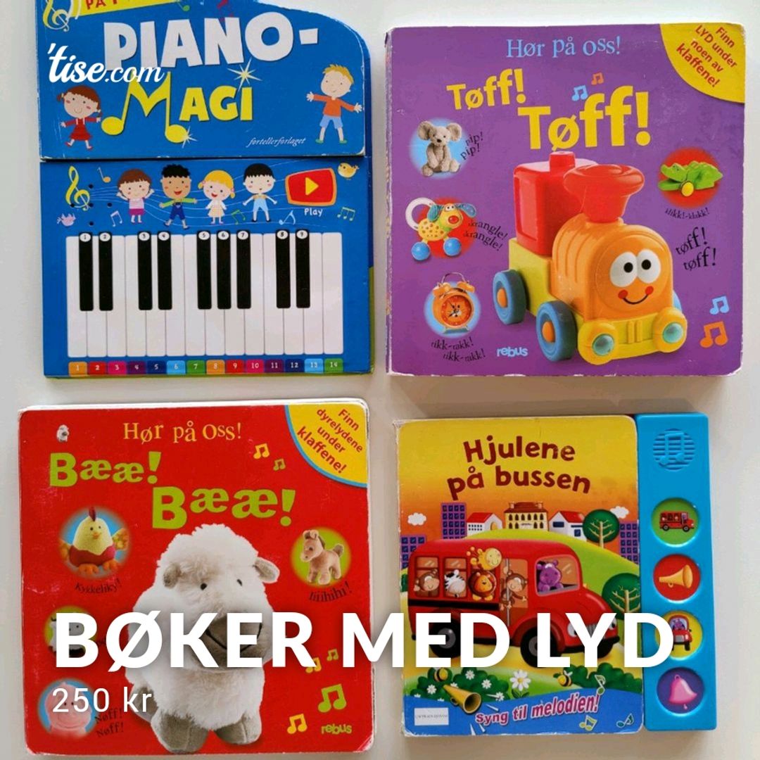 Bøker med lyd