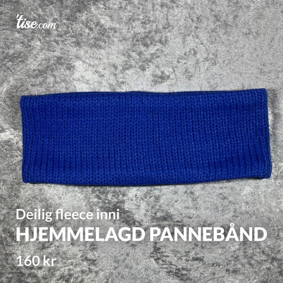 Hjemmelagd pannebånd