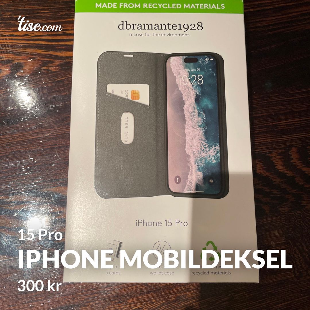 Iphone mobildeksel