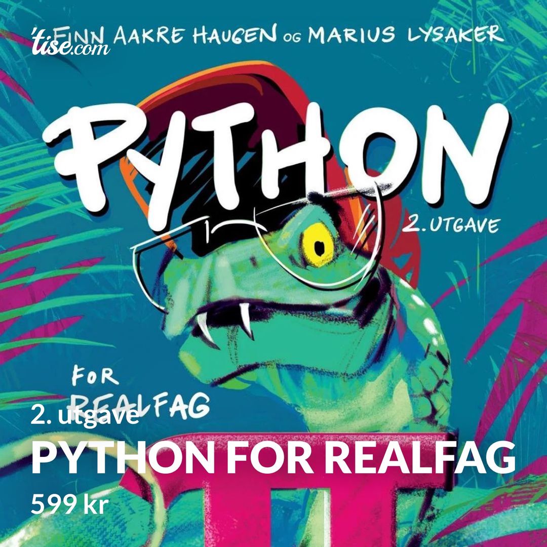 python for realfag