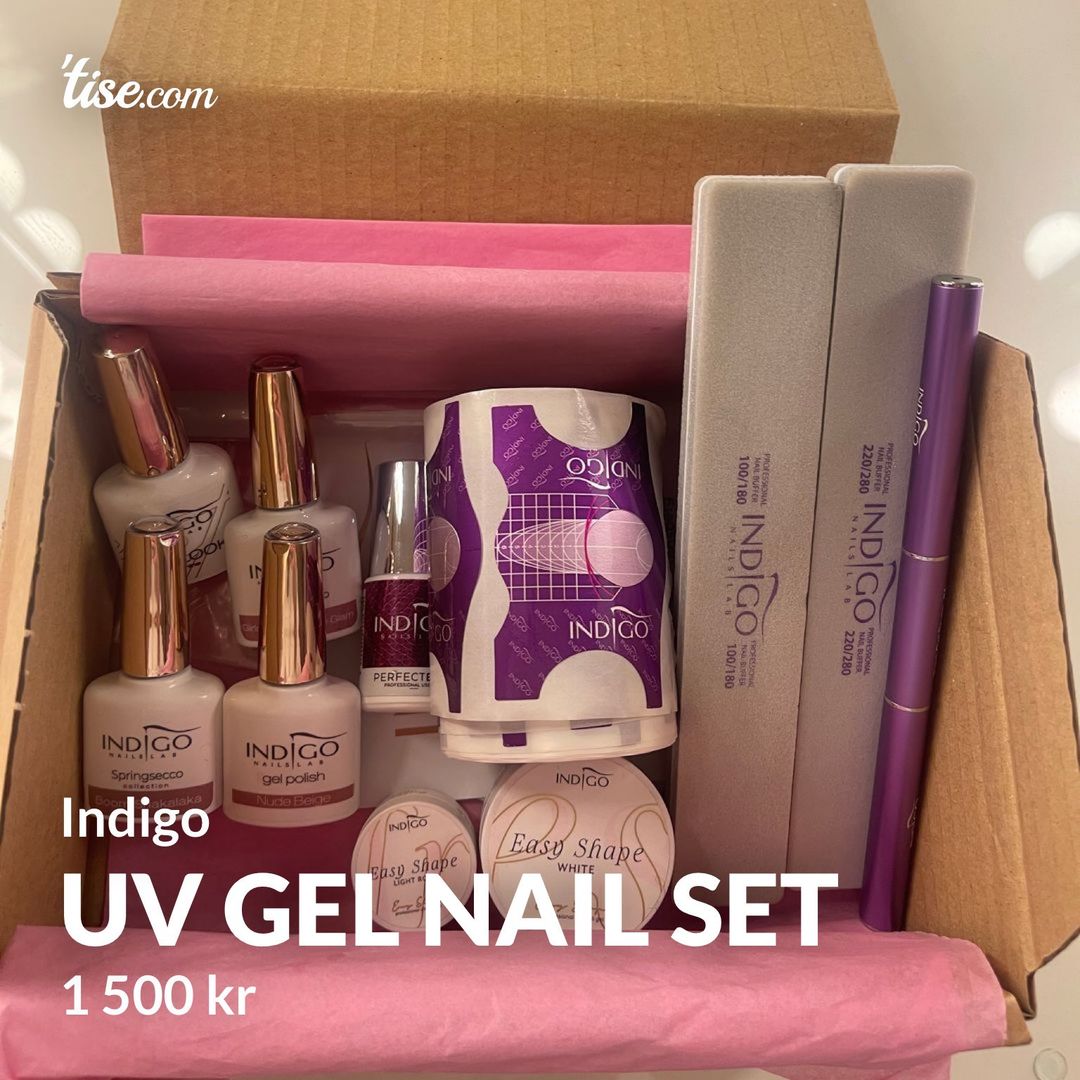 Uv gel nail set