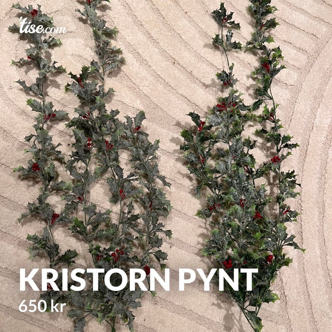 Kristorn pynt