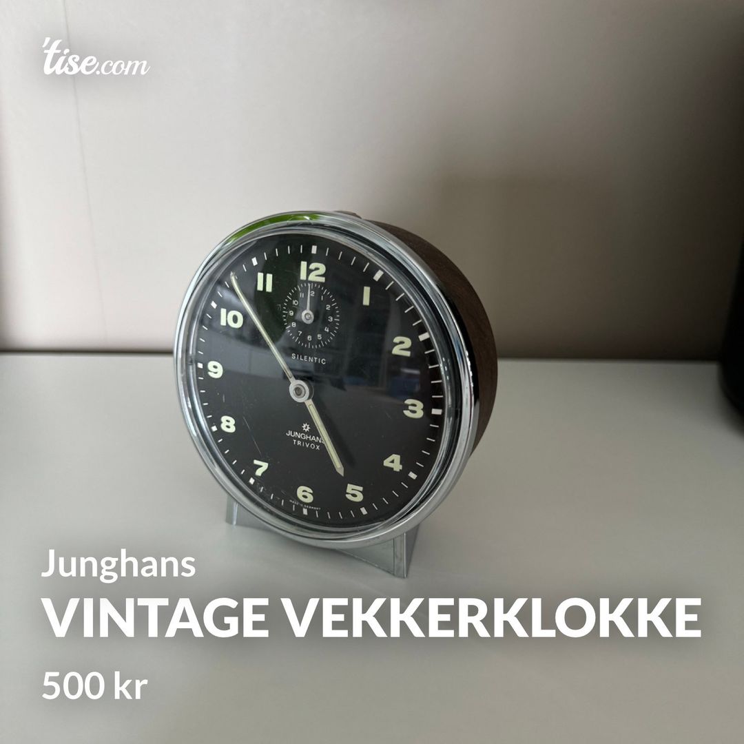 Vintage vekkerklokke