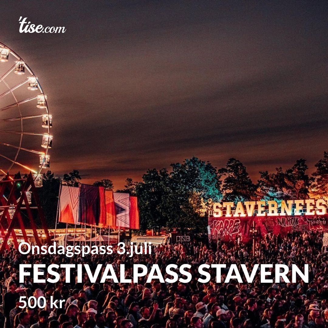 Festivalpass stavern