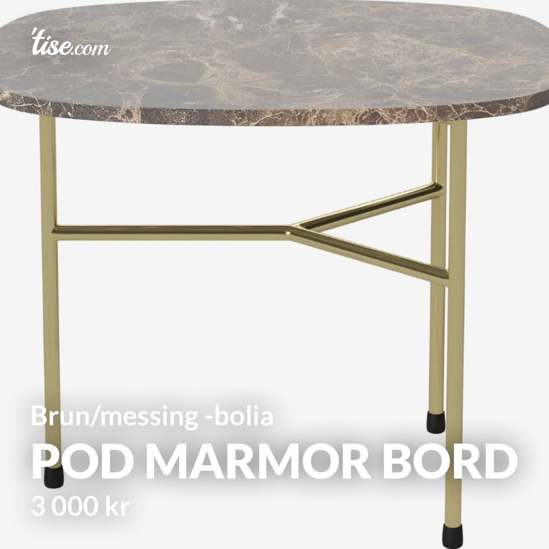 Pod marmor bord