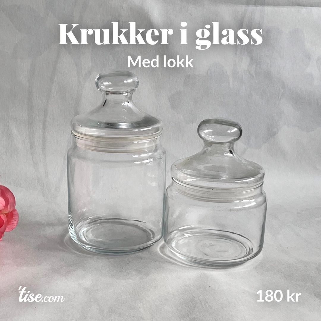 Krukker i glass