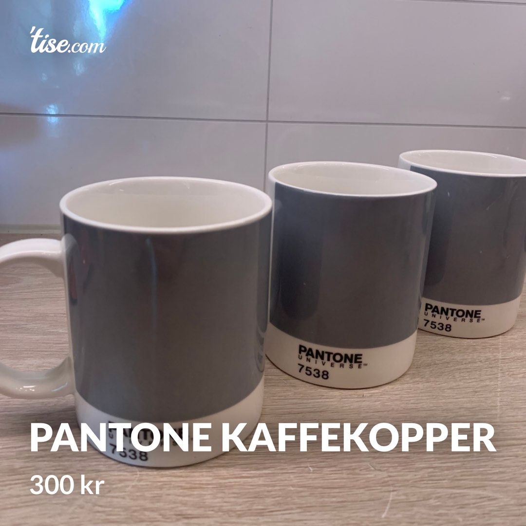 Pantone kaffekopper