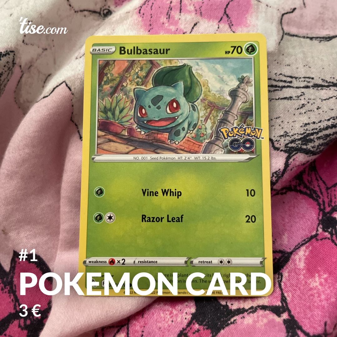 Pokemon card