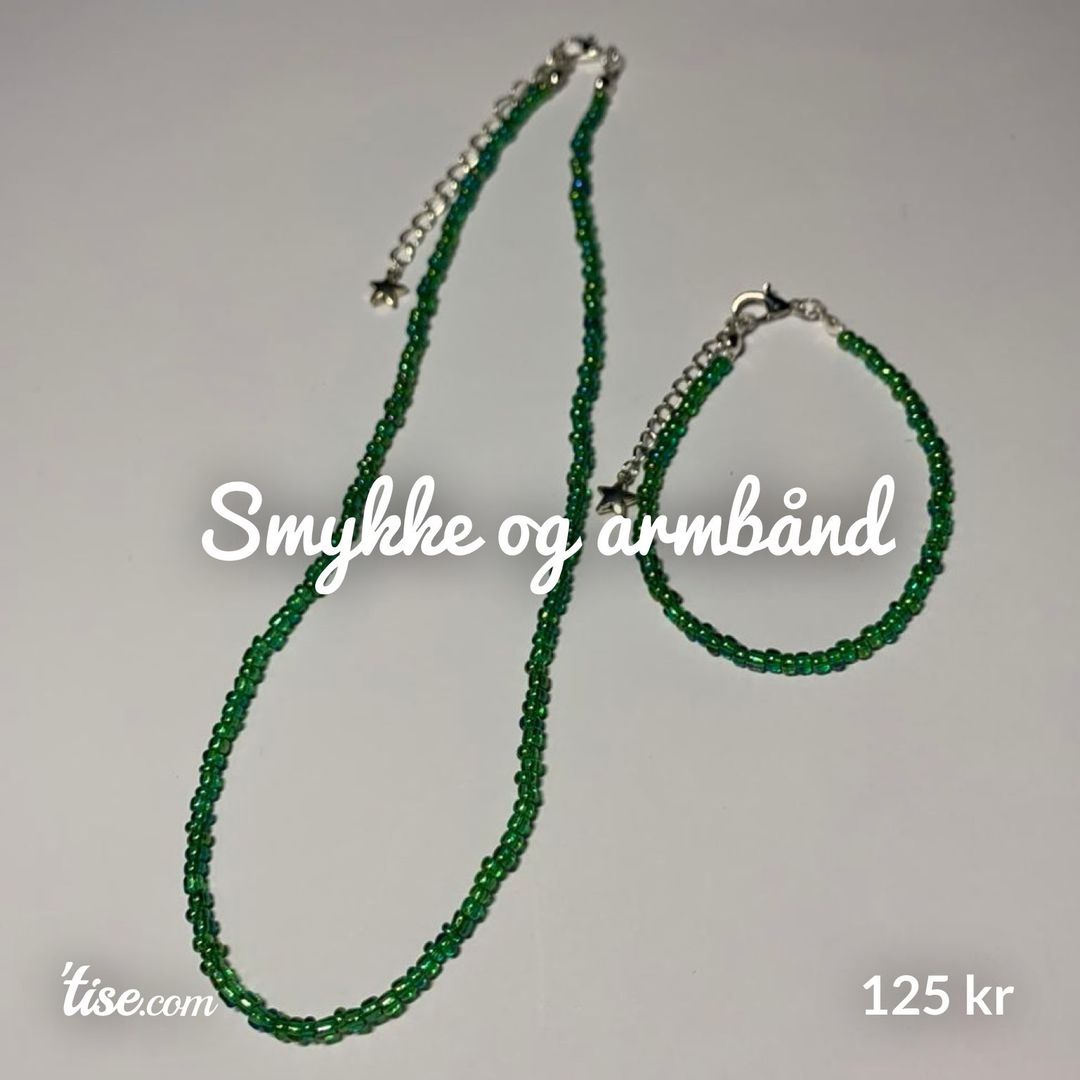 Smykke og armbånd