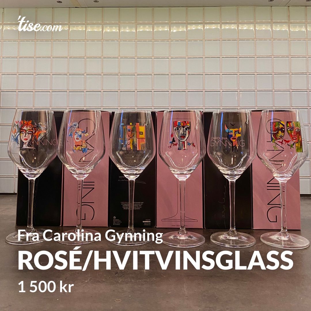 Rosé/hvitvinsglass