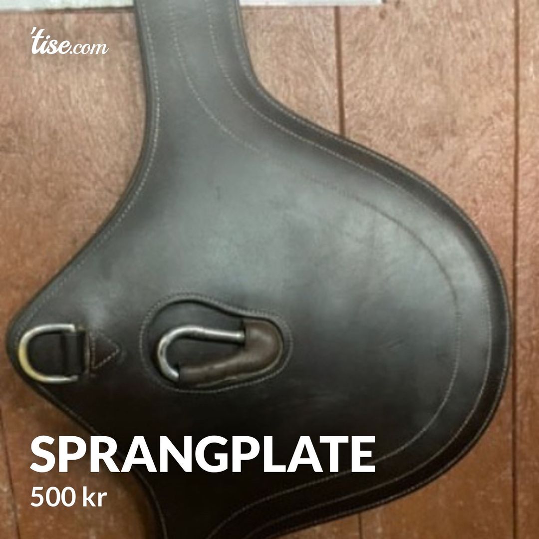 sprangplate