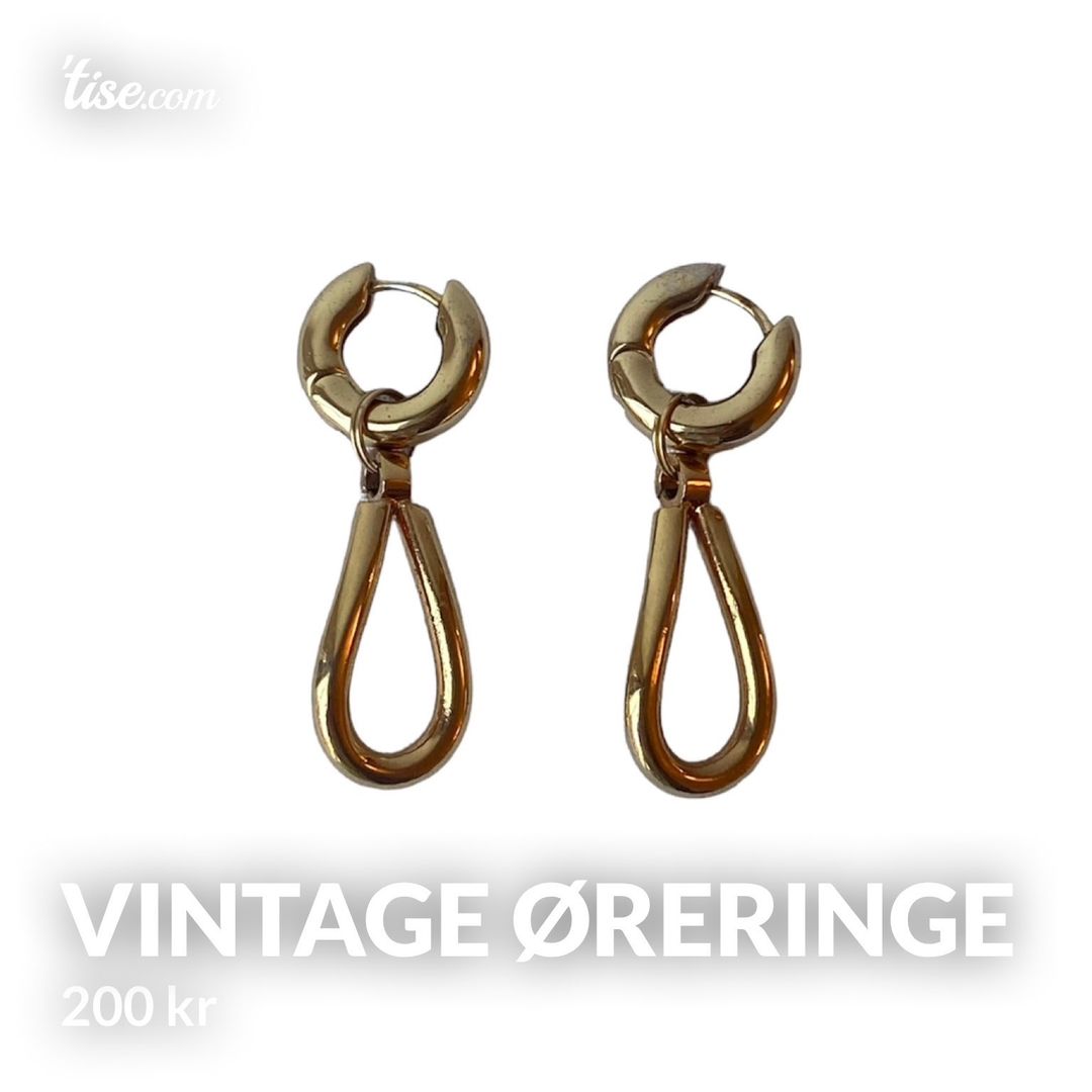 Vintage øreringe