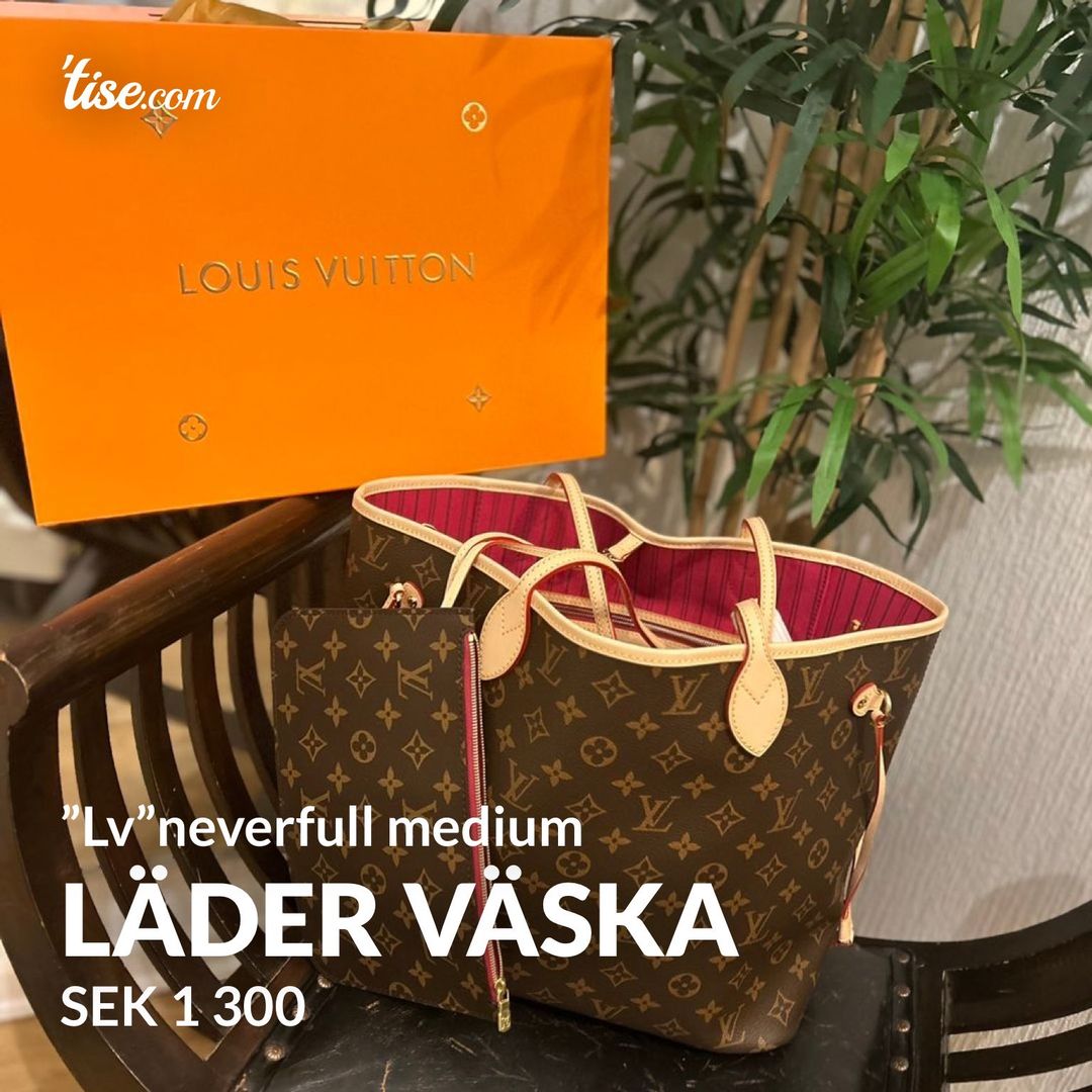 Läder väska