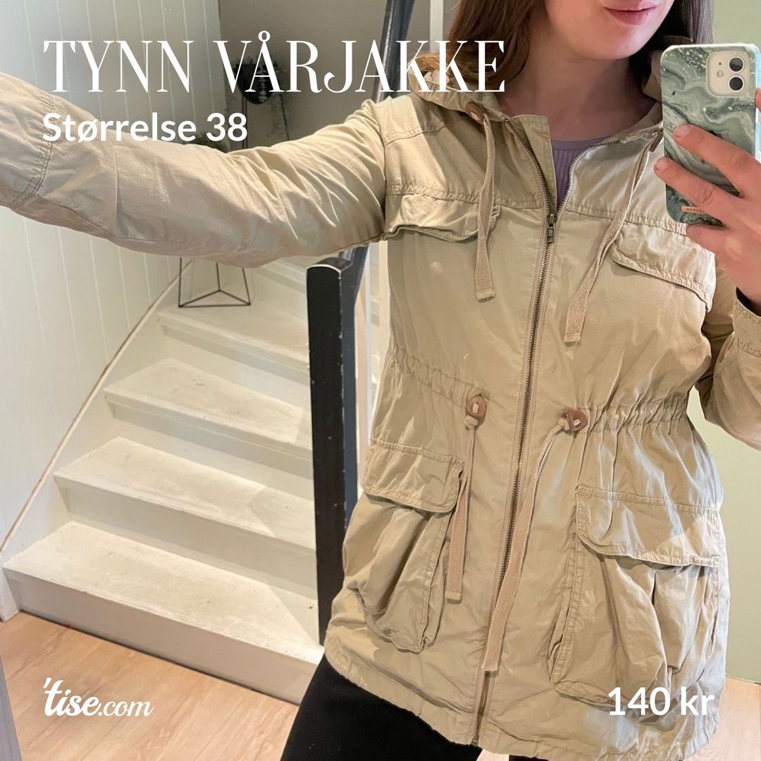 Tynn vårjakke