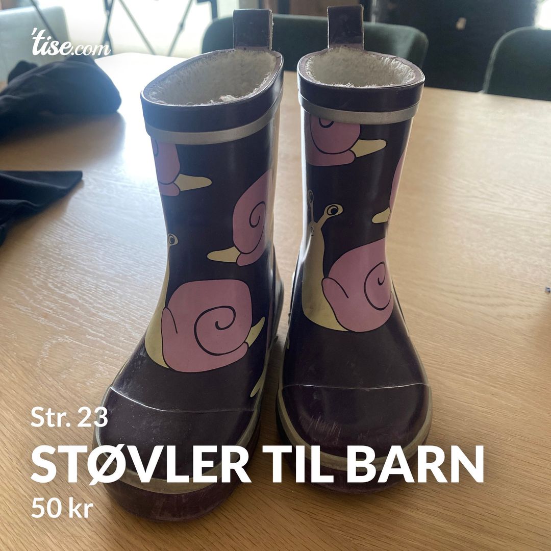 Støvler til barn