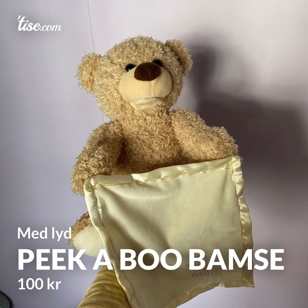 Peek a boo bamse