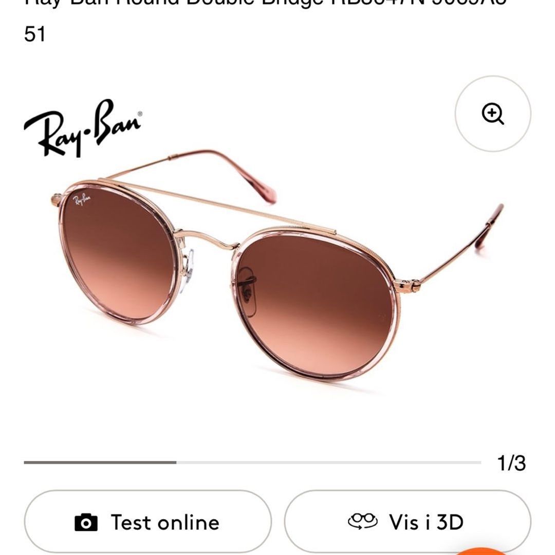 Ray ban rosegull